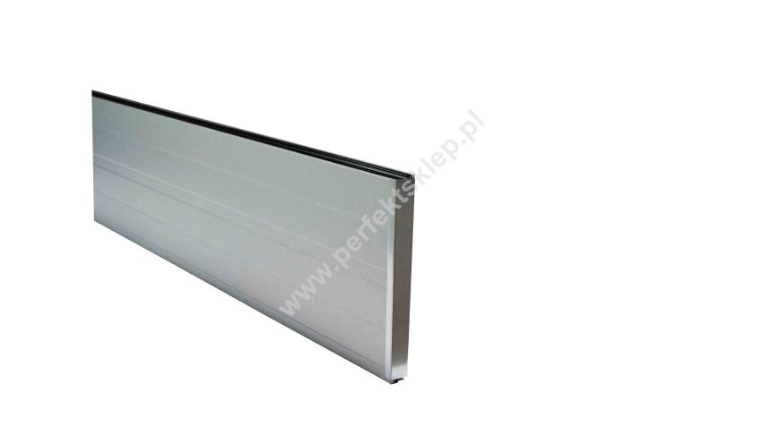 Panel przemysłowy, aluminiowy do bramy Crawford typ 342, L=3050mm, H=500mm, Silver Metalic (stary typ)