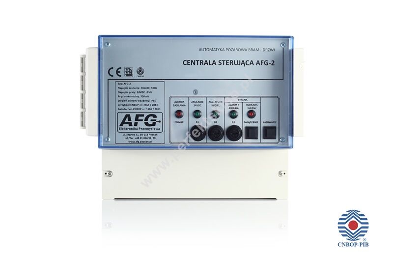Wycofany z produkcji - Centrala sterująca AFG-2 - Zastąpiony centralą AFG-3