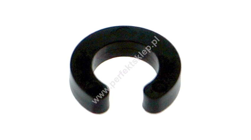 Pierścień dystansowy czarny 4mm oś rolki 11mm.