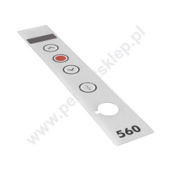 Folia przycisków sterowania 560 do napędów WA500 bramy segmentowej Hormann nr kat. 4514325